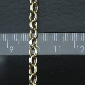 9ct Yellow Gold Belcher Chain 23.5″ 4mm