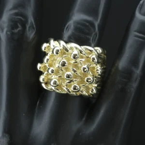 9ct Yellow Gold Keeper Ring