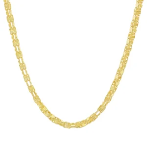 9ct Yellow Gold Cage Chain 28″ 4.5mm