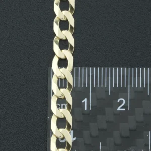9ct Yellow Gold Curb Chain 21″ 5.5mm