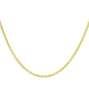 9ct Yellow Gold Belcher Chain 28″ 3.5mm