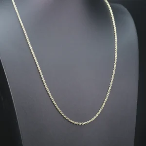 9ct Yellow Gold Belcher Chain 28″ 3.5mm