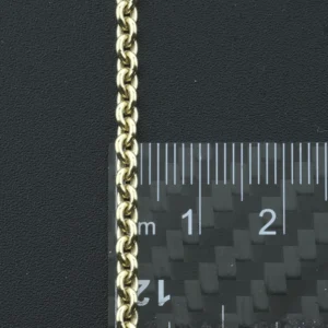 9ct Yellow Gold Belcher Chain 28″ 3.5mm