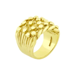 9ct Yellow Gold Keeper Ring