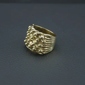 9ct Yellow Gold Keeper Ring