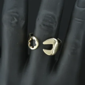 9ct Yellow Gold Spanner ring