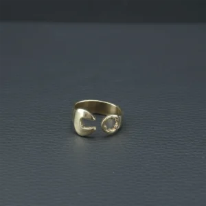 9ct Yellow Gold Spanner ring