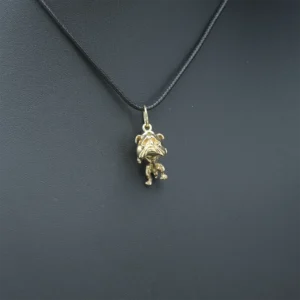 9ct Yellow Gold Bulldog Pendant