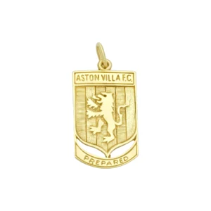 9ct Yellow Gold Football Pendant