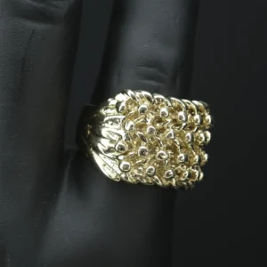 9ct Yellow Gold Keeper Ring