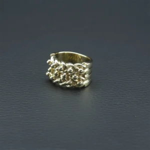 9ct Yellow Gold Keeper Ring