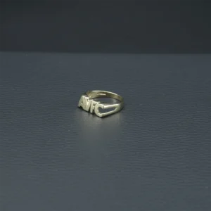 9ct Yellow Gold Football Ring
