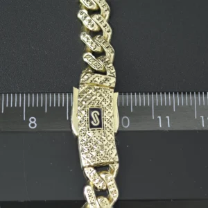14ct Yellow Gold Cuban Chain 26″ 8mm