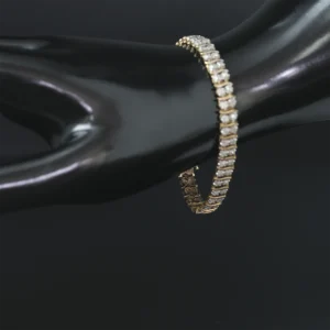 9ct Yellow Gold 0.80ct Diamond Bracelet