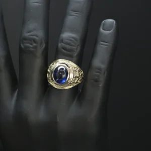 9ct Yellow Gold College Ring
