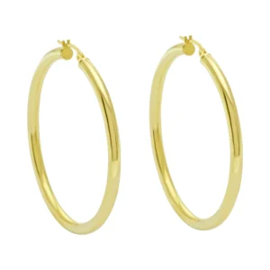 9ct Yellow Gold Hoop Earrings