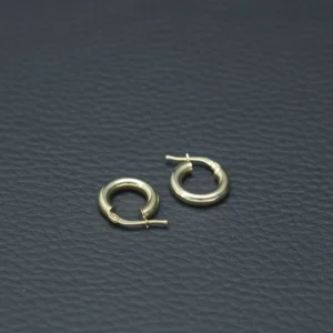 9ct Yellow Gold Hoop Earrings