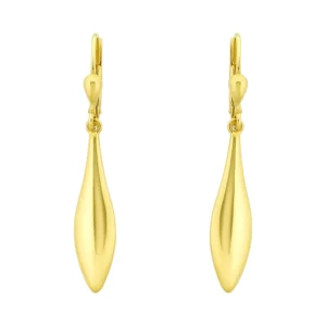 9ct Yellow Gold Drop Earrings