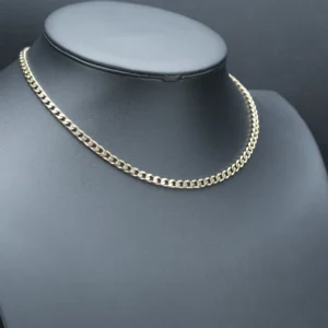 9ct Yellow Gold Curb Chain 18.5″ 5mm