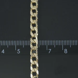9ct Yellow Gold Curb Chain 18.5″ 5mm
