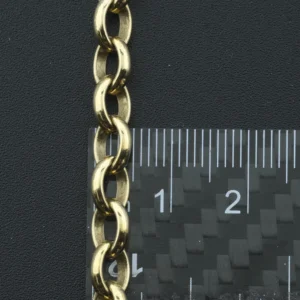 9ct Yellow Gold Belcher Chain 20.5″ 6mm