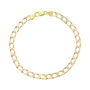 9ct Yellow Gold Curb Bracelet 8.5″ 5mm