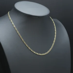 9ct Yellow Gold Fancy Link Chain 21″ 3.5mm