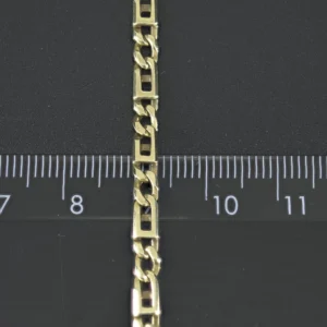 9ct Yellow Gold Fancy Link Chain 21″ 3.5mm