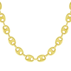 9ct Yellow Gold Fancy Link Chain 20″ 7mm