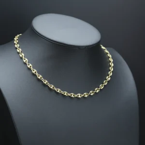 9ct Yellow Gold Fancy Link Chain 20″ 7mm