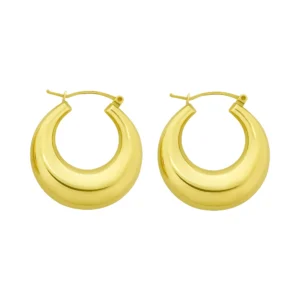 9ct Yellow Gold Hoop Earrings