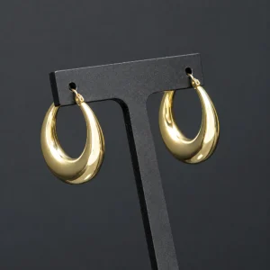 9ct Yellow Gold Hoop Earrings