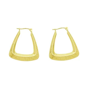 9ct Yellow Gold Hoop Earrings