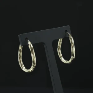 9ct Yellow Gold Hoop Earrings