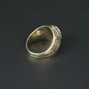 10ct Yellow Gold College Ring