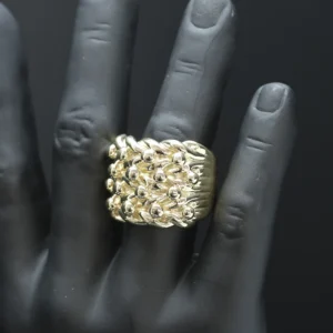 9ct Yellow Gold Keeper Ring