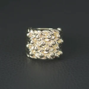 9ct Yellow Gold Keeper Ring