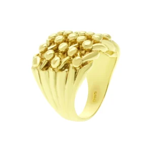 9ct Yellow Gold Keeper Ring