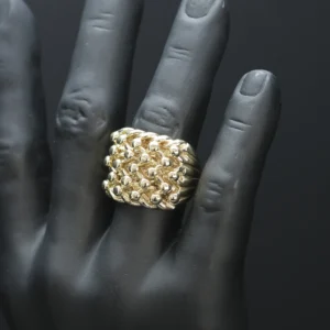 9ct Yellow Gold Keeper Ring