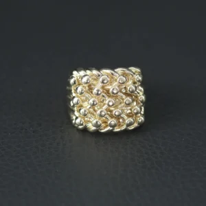9ct Yellow Gold Keeper Ring