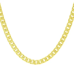 9ct Yellow Gold Curb Chain 19.5″ 6mm
