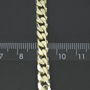 9ct Yellow Gold Curb Chain 19.5″ 6mm