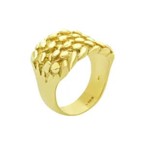 9ct Yellow Gold Keeper Ring