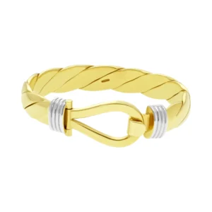 9ct Yellow Gold Loop Bangle