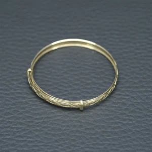 9ct Yellow Gold Children’s Expandable Bangle