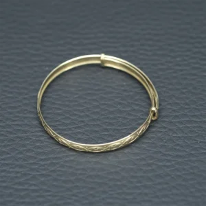9ct Yellow Gold Children’s Expandable Bangle