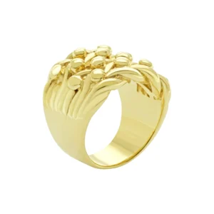 9ct Yellow Gold Keeper Ring