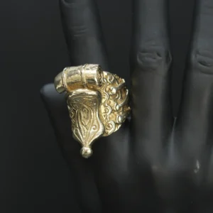 9ct Yellow Gold Saddle Ring