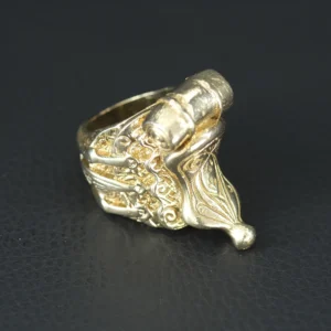 9ct Yellow Gold Saddle Ring