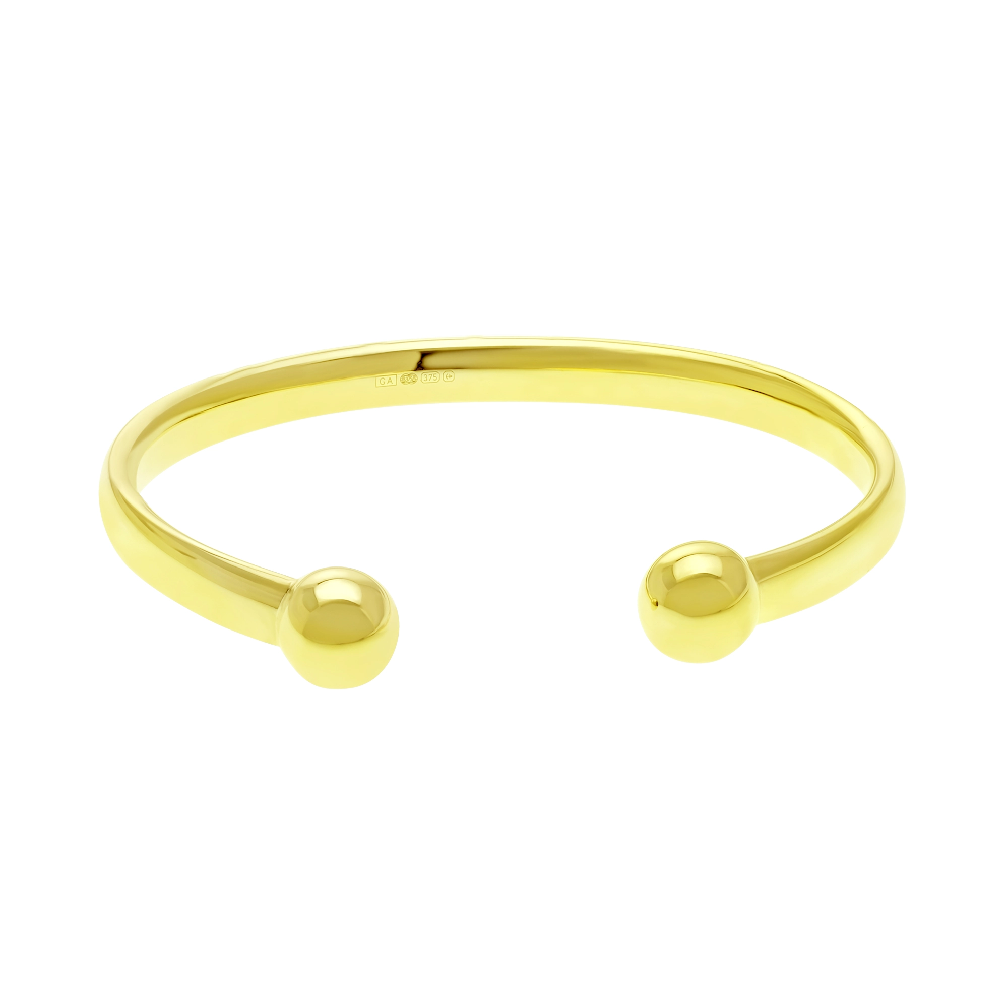 9ct Yellow Gold Torque Bangle